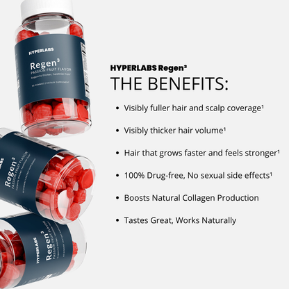 Hyperlabs Regen³ - Hair Growth Gummies