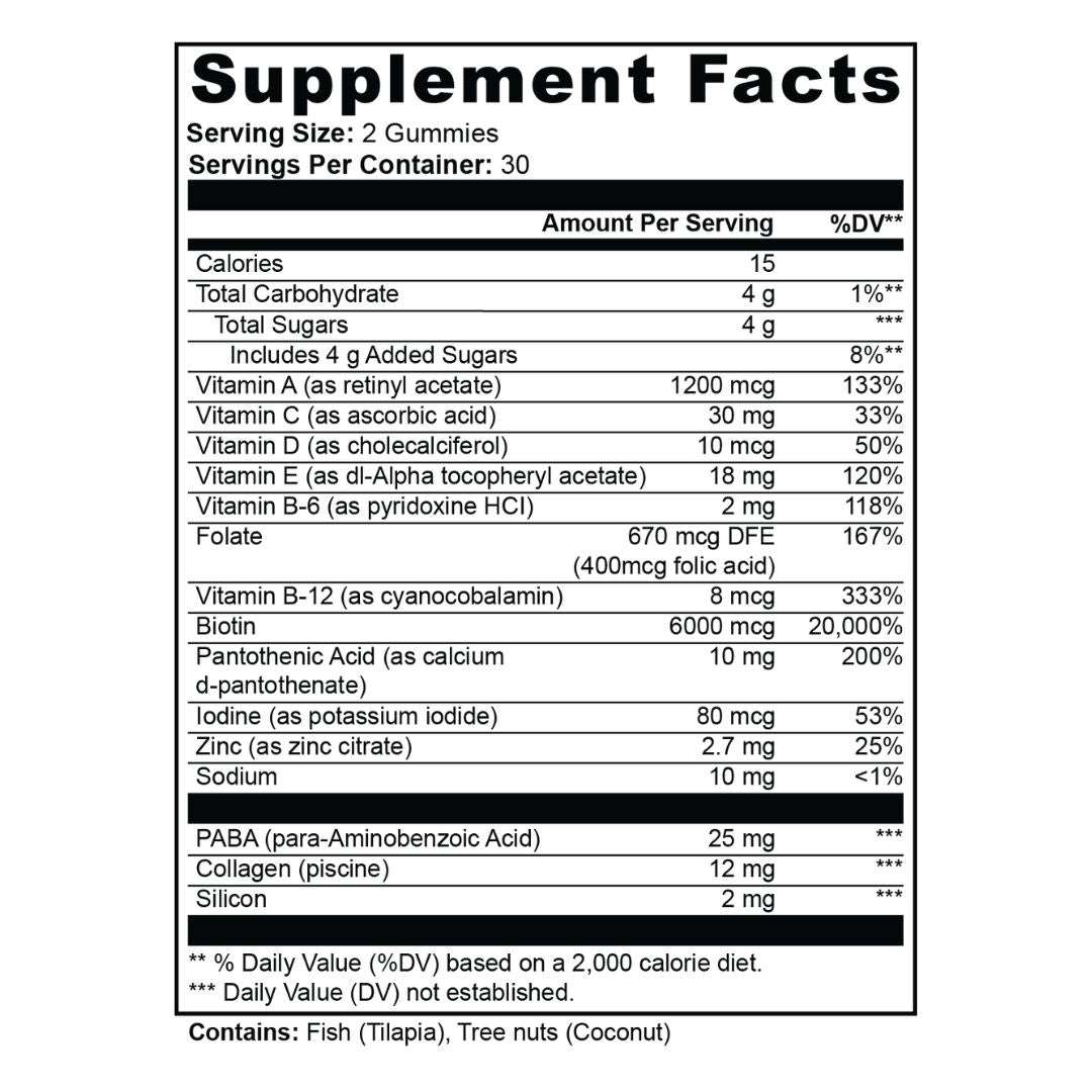 Hyperlabs Regen³ - Hair Growth Gummies